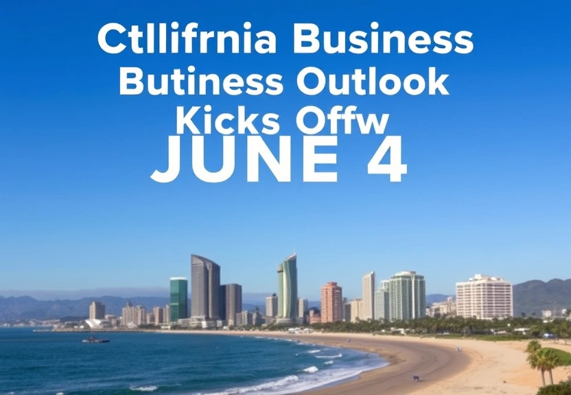 Representação visual de California Business Outlook Kicks Off on June 4