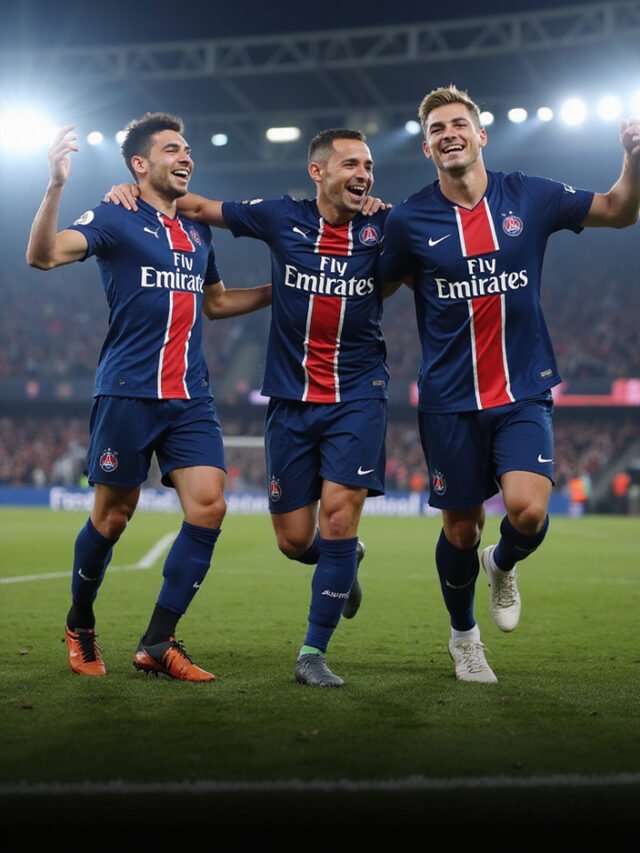 PSG Dominates Atlético Madrid 4-0